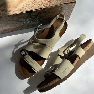 Naot Shell Nubuck Sandals